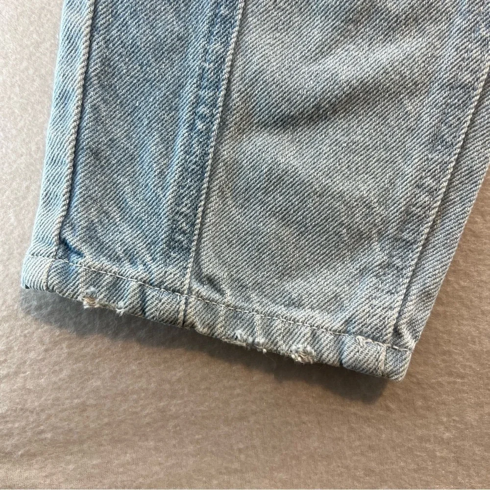 Pacsun Patchwork Vintage Style Ultra High Rise Slim Jeans Women's Size 24 - Picture 6 of 11